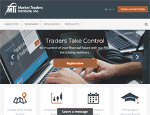Tablet Screenshot of dev.markettraders.com