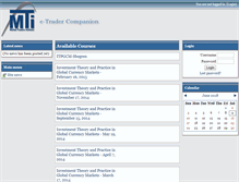 Tablet Screenshot of etradercompanion.markettraders.com