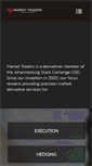 Mobile Screenshot of markettraders.co.za
